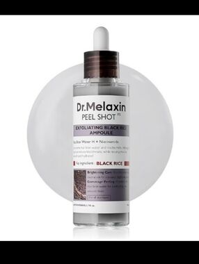 Dr. Melaxin Peel Shot Exfoliating Black Rice Ampoule